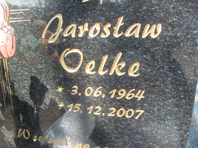 Jarosław Oelke 1964 Gniezno Bierzglinek - Grobonet - Wyszukiwarka osób pochowanych