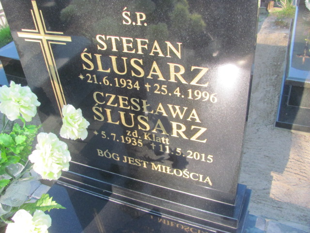 Czesława Ślusarz 1935 Gniezno Bierzglinek - Grobonet - Wyszukiwarka osób pochowanych