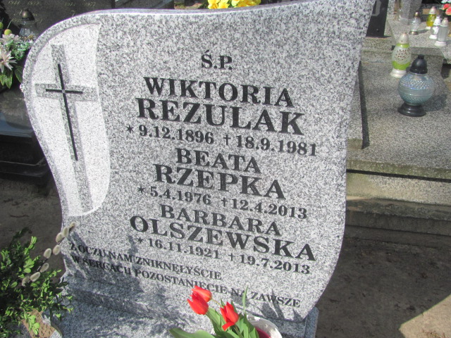 Beata Rzepka 1976 Gniezno Bierzglinek - Grobonet - Wyszukiwarka osób pochowanych