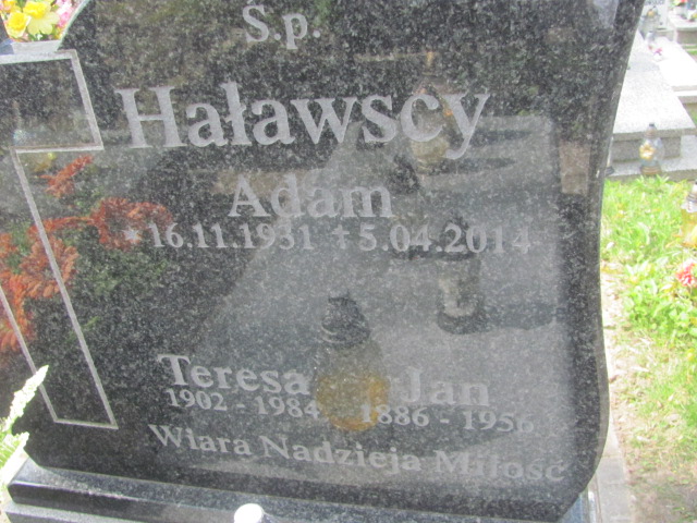 Adam Haławski 1931 Gniezno Bierzglinek - Grobonet - Wyszukiwarka osób pochowanych