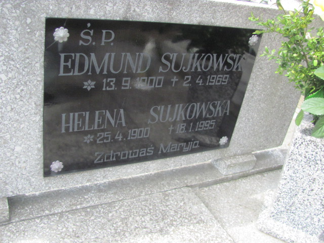 Edmund Sujkowski 1900 Gniezno Bierzglinek - Grobonet - Wyszukiwarka osób pochowanych