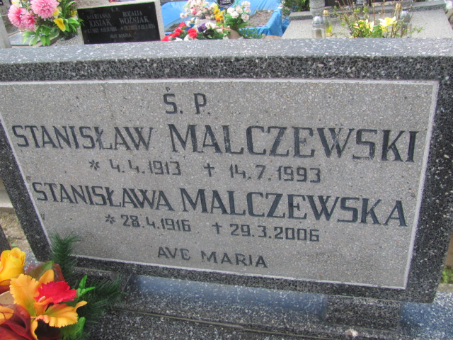 Stanisław Malczewski 1913 Gniezno Bierzglinek - Grobonet - Wyszukiwarka osób pochowanych