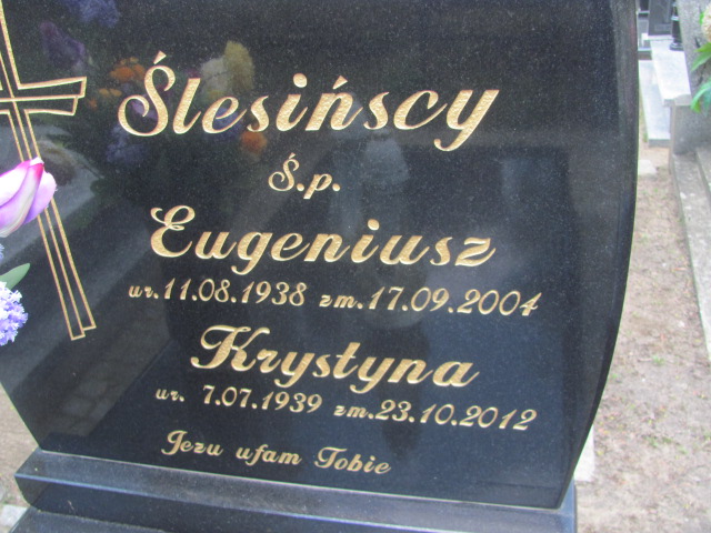 Grób Eugeniusz Ślesiński