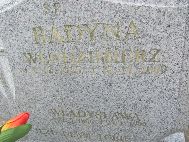 Władysława Badyna 1986 Gniezno Bierzglinek - Grobonet - Wyszukiwarka osób pochowanych