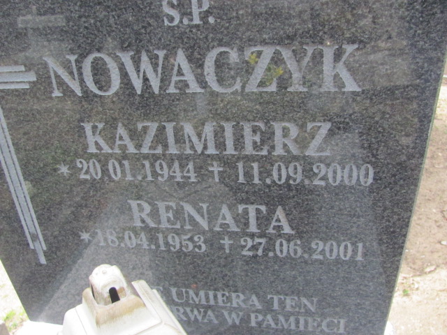 Kazimierz Nowaczyk 1944 Gniezno Bierzglinek - Grobonet - Wyszukiwarka osób pochowanych