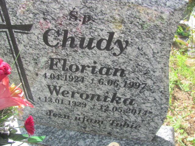 Florian Chudy 1924 Gniezno Bierzglinek - Grobonet - Wyszukiwarka osób pochowanych