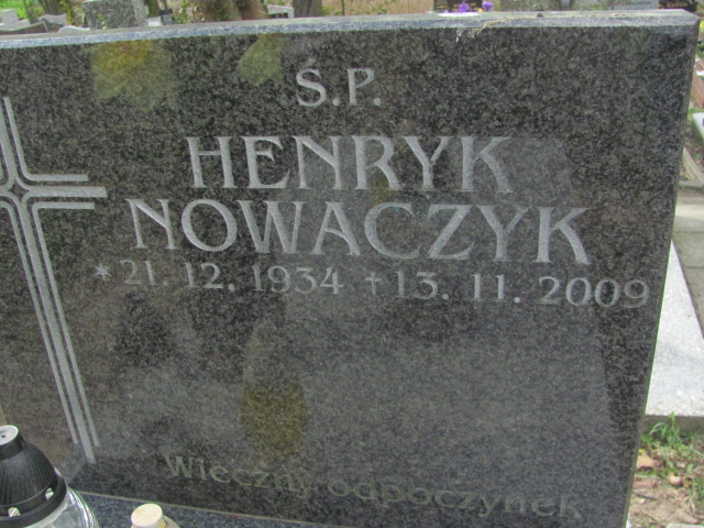 Grób Teresa Nowaczyk
