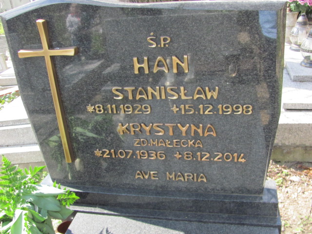 Stanisław Han 1929 Gniezno Bierzglinek - Grobonet - Wyszukiwarka osób pochowanych