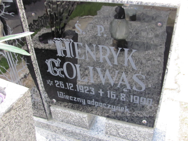 Henryk Goliwąs 1923 Gniezno Bierzglinek - Grobonet - Wyszukiwarka osób pochowanych