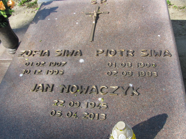 Jan Nowaczyk 1945 Gniezno Bierzglinek - Grobonet - Wyszukiwarka osób pochowanych