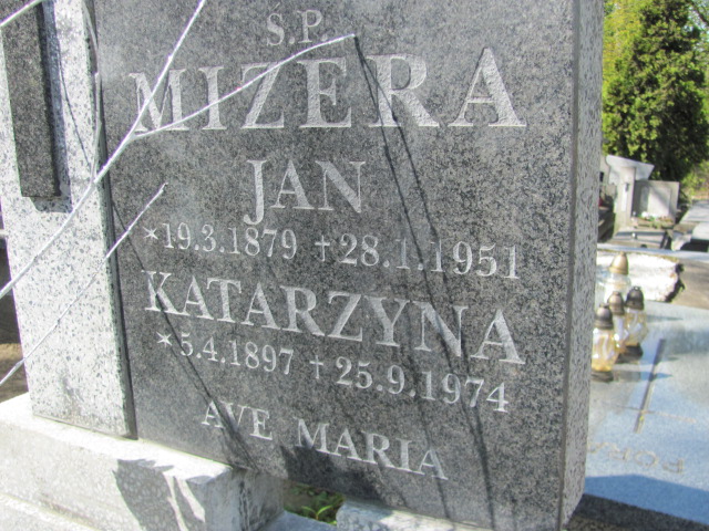 Katarzyna Mizera 1897 Gniezno Bierzglinek - Grobonet - Wyszukiwarka osób pochowanych