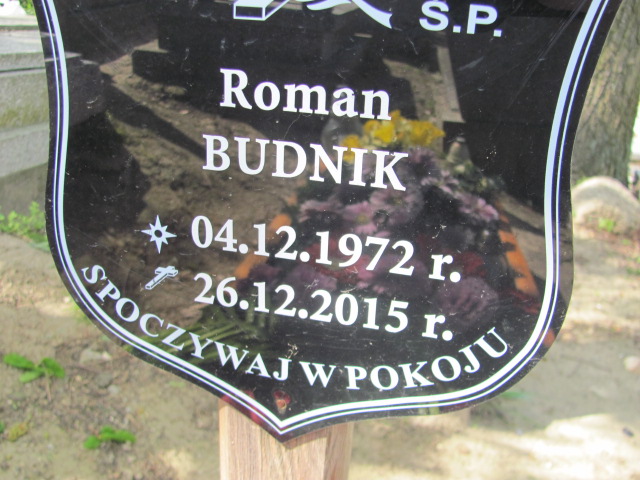 Roman Budnik 1972 Gniezno Bierzglinek - Grobonet - Wyszukiwarka osób pochowanych