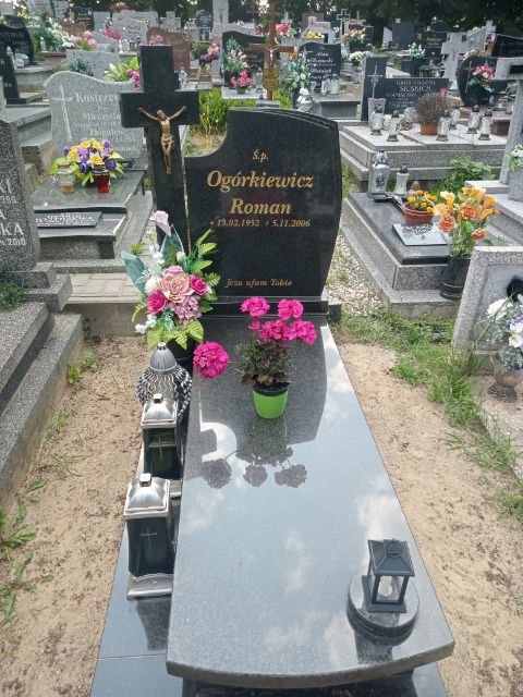 Ogórkiewicz Roman 1952 Gniezno Bierzglinek - Grobonet - Wyszukiwarka osób pochowanych