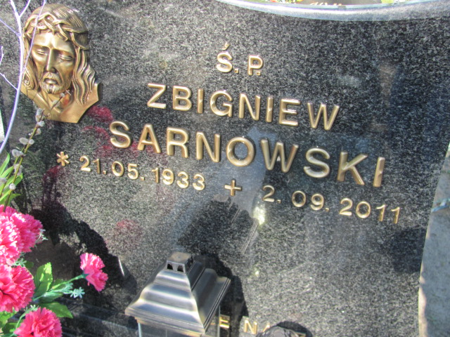 Zbigniew Sarnowski 1933 Gniezno Bierzglinek - Grobonet - Wyszukiwarka osób pochowanych