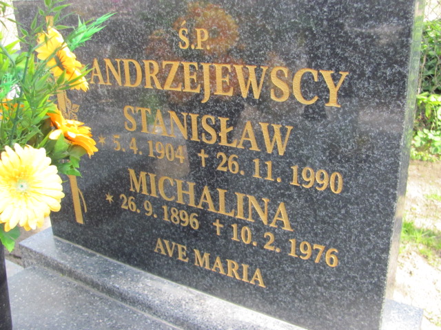 Stanisław Andrzejewski 1904 Gniezno Bierzglinek - Grobonet - Wyszukiwarka osób pochowanych