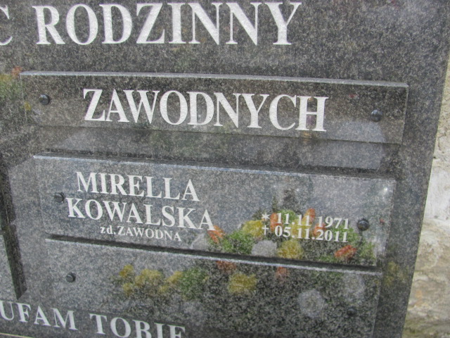 Mirella Kowalska 1971 Gniezno Bierzglinek - Grobonet - Wyszukiwarka osób pochowanych
