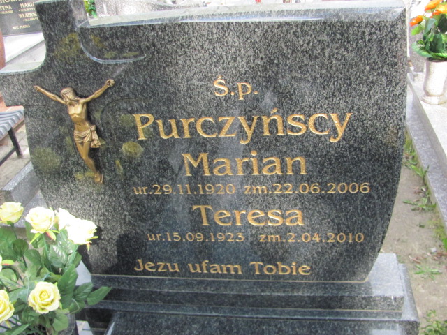 Teresa Purczyńska 1923 Gniezno Bierzglinek - Grobonet - Wyszukiwarka osób pochowanych