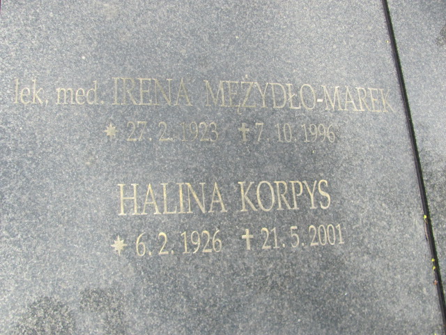 Halina Korpys 1926 Gniezno Bierzglinek - Grobonet - Wyszukiwarka osób pochowanych