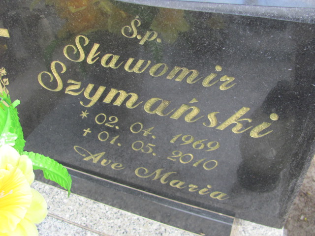 Sławomir Szymański 1969 Gniezno Bierzglinek - Grobonet - Wyszukiwarka osób pochowanych