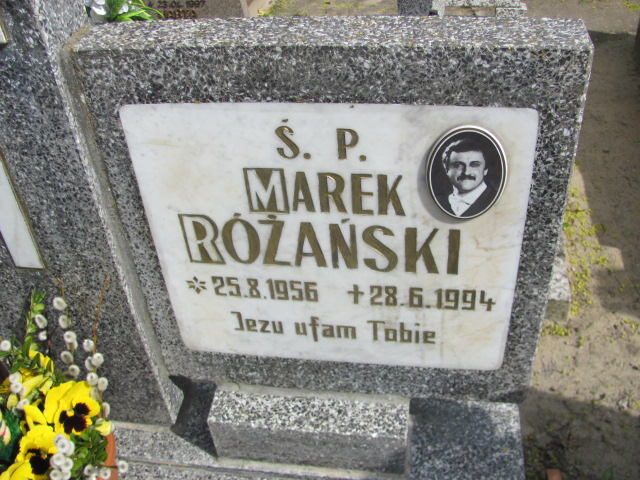 Marek Różański 1956 Gniezno Bierzglinek - Grobonet - Wyszukiwarka osób pochowanych