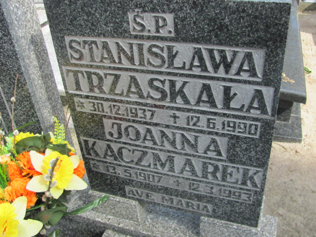 Joanna Kaczmarek 1907 Gniezno Bierzglinek - Grobonet - Wyszukiwarka osób pochowanych