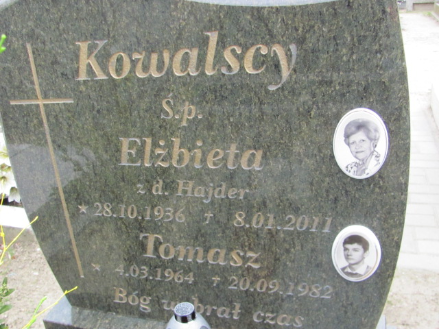 Elżbieta Kowalska 1936 Gniezno Bierzglinek - Grobonet - Wyszukiwarka osób pochowanych