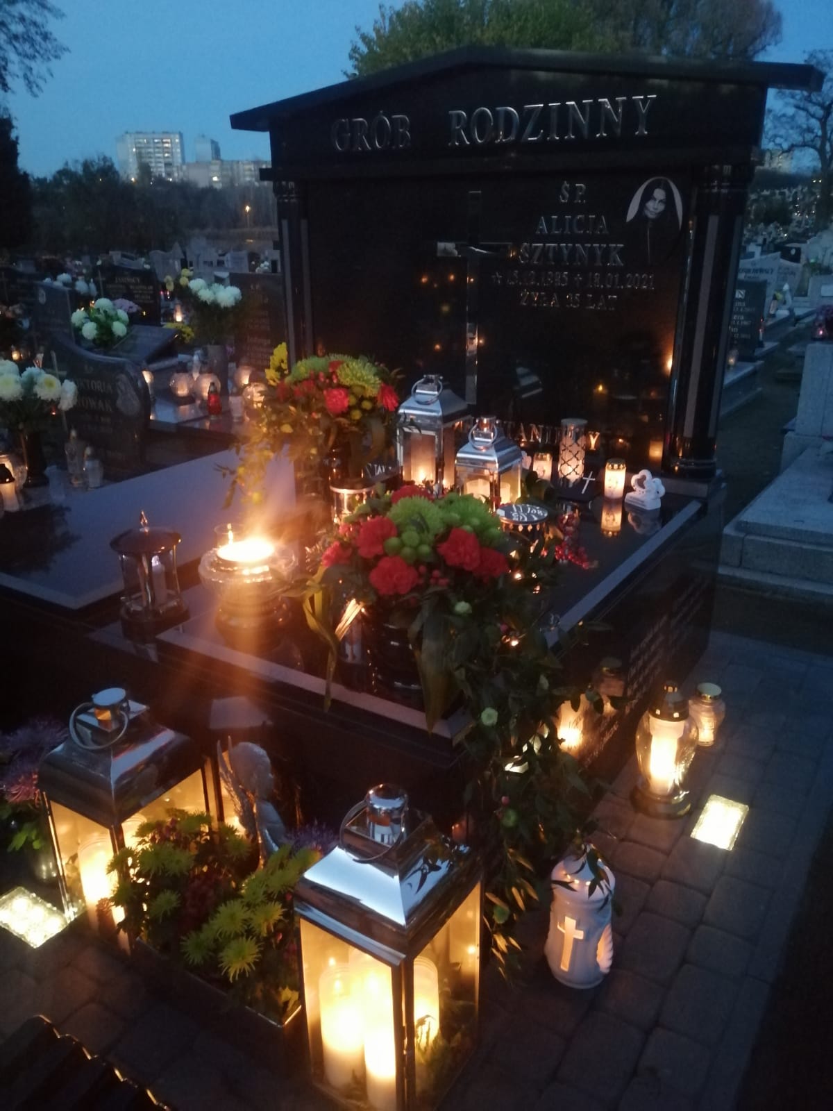 Alicja Sztynyk 1985 Gniezno Bierzglinek - Grobonet - Wyszukiwarka osób pochowanych