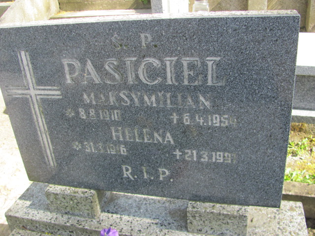 Maksymilian Pasiciel 1910 Gniezno Bierzglinek - Grobonet - Wyszukiwarka osób pochowanych