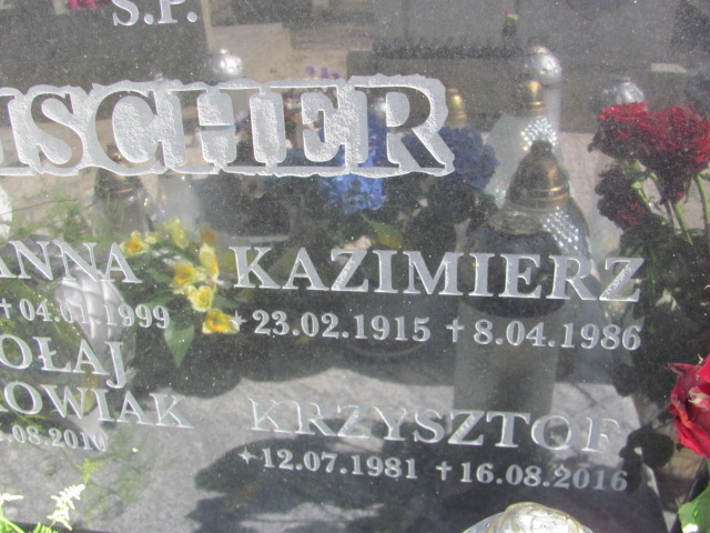 Krzysztof Fischer 1981 Gniezno Bierzglinek - Grobonet - Wyszukiwarka osób pochowanych