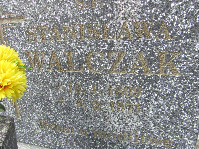 Stanisława Walczak 1899 Gniezno Bierzglinek - Grobonet - Wyszukiwarka osób pochowanych