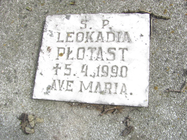 Leokadia Płotast Gniezno Bierzglinek - Grobonet - Wyszukiwarka osób pochowanych