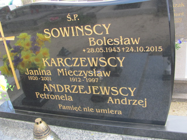 Janina Karczewska 1942 Gniezno Bierzglinek - Grobonet - Wyszukiwarka osób pochowanych