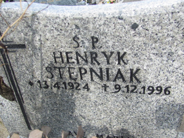 Henryk Stępniak 1924 Gniezno Bierzglinek - Grobonet - Wyszukiwarka osób pochowanych