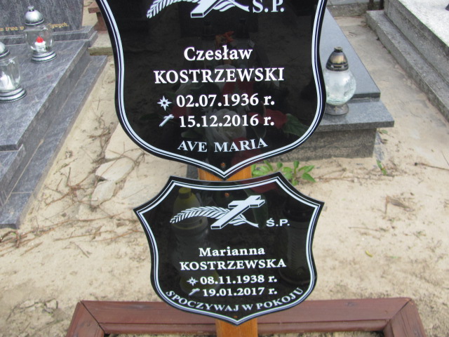 Czesław Kostrzewski 1936 Gniezno Bierzglinek - Grobonet - Wyszukiwarka osób pochowanych