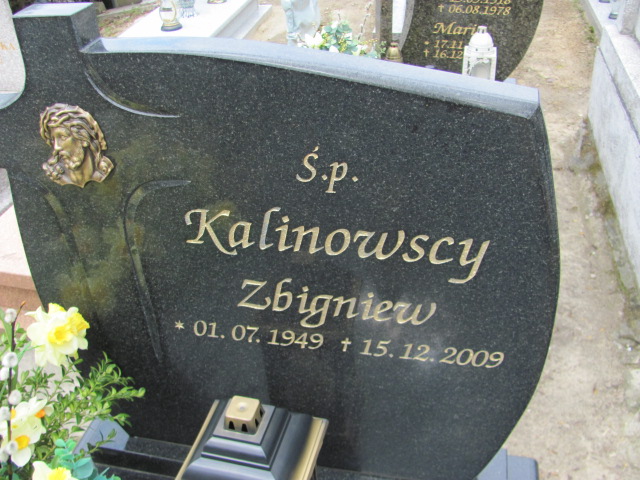 Zbigniew Kalinowski 1949 Gniezno Bierzglinek - Grobonet - Wyszukiwarka osób pochowanych