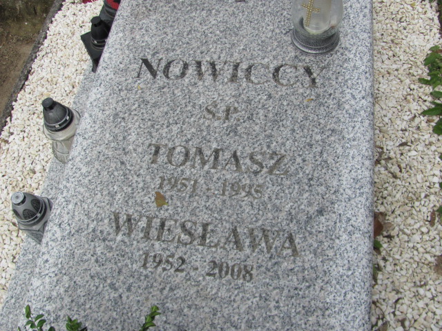 Tomasz Nowicki 1950 Gniezno Bierzglinek - Grobonet - Wyszukiwarka osób pochowanych