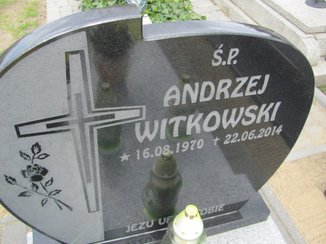 Andrzej Witkowski 1970 Gniezno Bierzglinek - Grobonet - Wyszukiwarka osób pochowanych