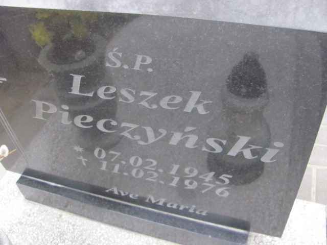 Leszek Pieczyński 1945 Gniezno Bierzglinek - Grobonet - Wyszukiwarka osób pochowanych