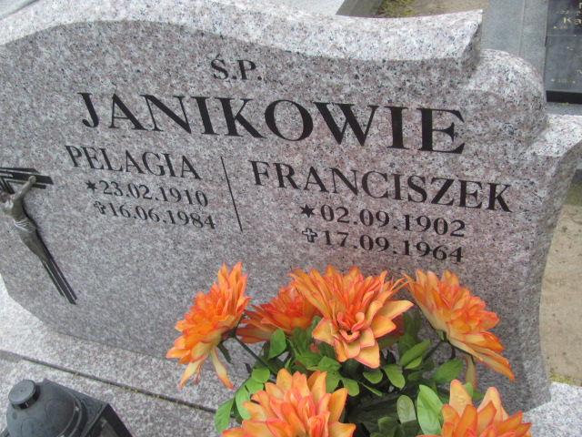 Grób Franciszek Janik