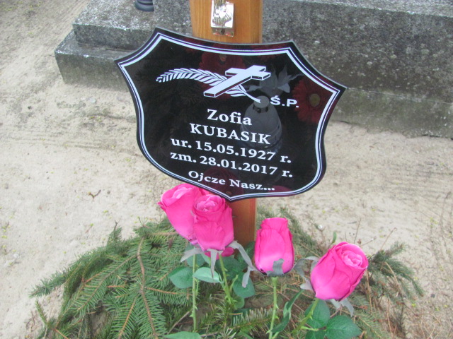 Józef Kubasik 1870 Gniezno Bierzglinek - Grobonet - Wyszukiwarka osób pochowanych