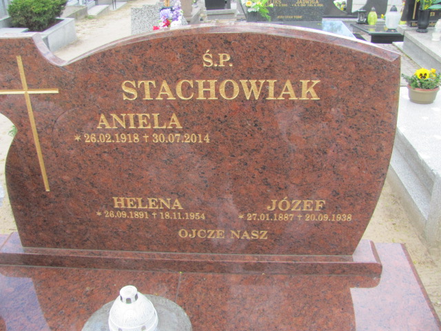 Grób Maria Stachowiak