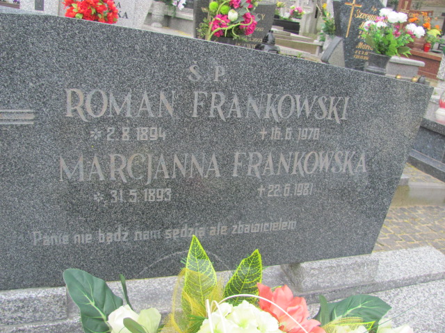 Roman Frankowski 1894 Gniezno Bierzglinek - Grobonet - Wyszukiwarka osób pochowanych