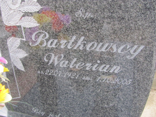 Walerian Bartkowski 1921 Gniezno Bierzglinek - Grobonet - Wyszukiwarka osób pochowanych