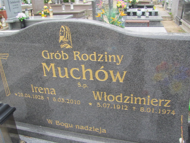 Włodzimierz Mucha 1912 Gniezno Bierzglinek - Grobonet - Wyszukiwarka osób pochowanych