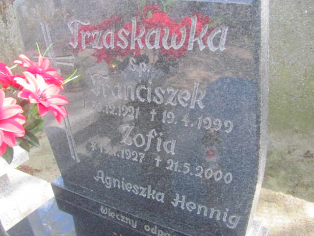 Zofia Trzaskawka 1927 Gniezno Bierzglinek - Grobonet - Wyszukiwarka osób pochowanych