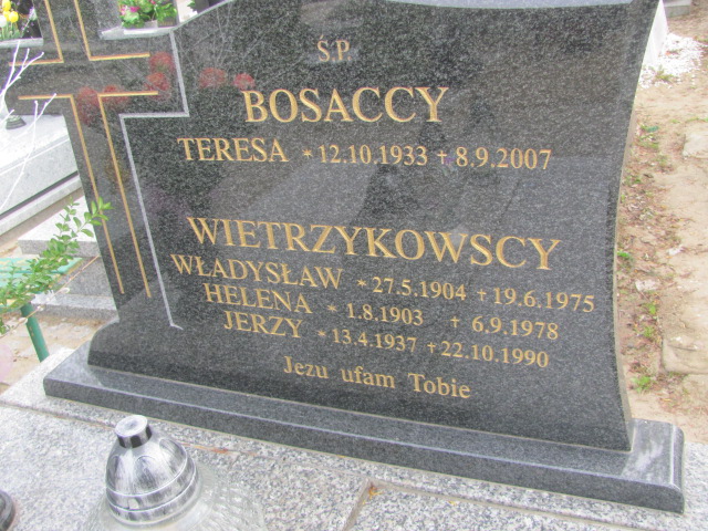 Wietrzykowski Jerzy 1937 Gniezno Bierzglinek - Grobonet - Wyszukiwarka osób pochowanych