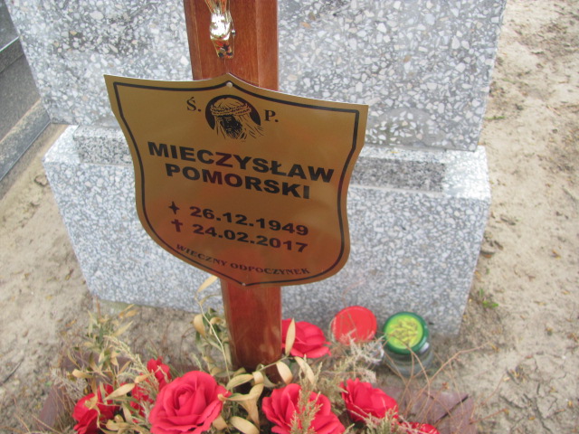 Mieczysław Pomorski 1949 Gniezno Bierzglinek - Grobonet - Wyszukiwarka osób pochowanych