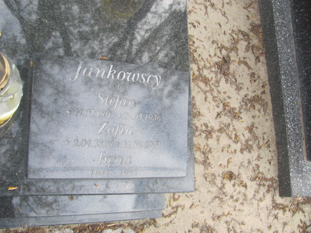 Zofia Jankowska 1896 Gniezno Bierzglinek - Grobonet - Wyszukiwarka osób pochowanych