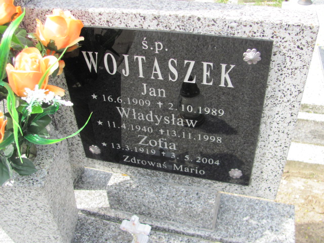 Władysław Wojtaszek 1940 Gniezno Bierzglinek - Grobonet - Wyszukiwarka osób pochowanych