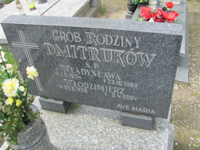 Włodzimierz Dmitruk 1929 Gniezno Bierzglinek - Grobonet - Wyszukiwarka osób pochowanych